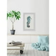 thumbnail image 4 of Marmont Hill Pastel Seahorse Framed Wall Art, 4 of 5