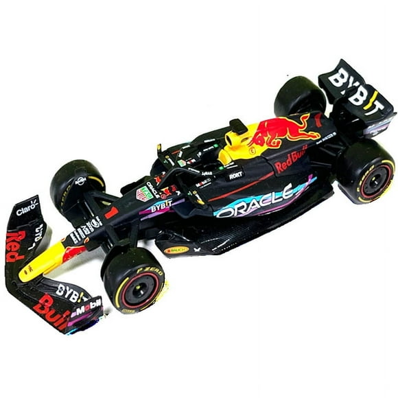 Bburago 1:43 NEW F1 Red Bull Racing TAG RB19 Miami 1# Verstappen 11# Perez Special Paint Formula One Alloy Super Toy Car Model