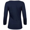 thumbnail image 2 of Tee Jays Womens Stretch 3/4 Sleeve T-Shirt, 2 of 4