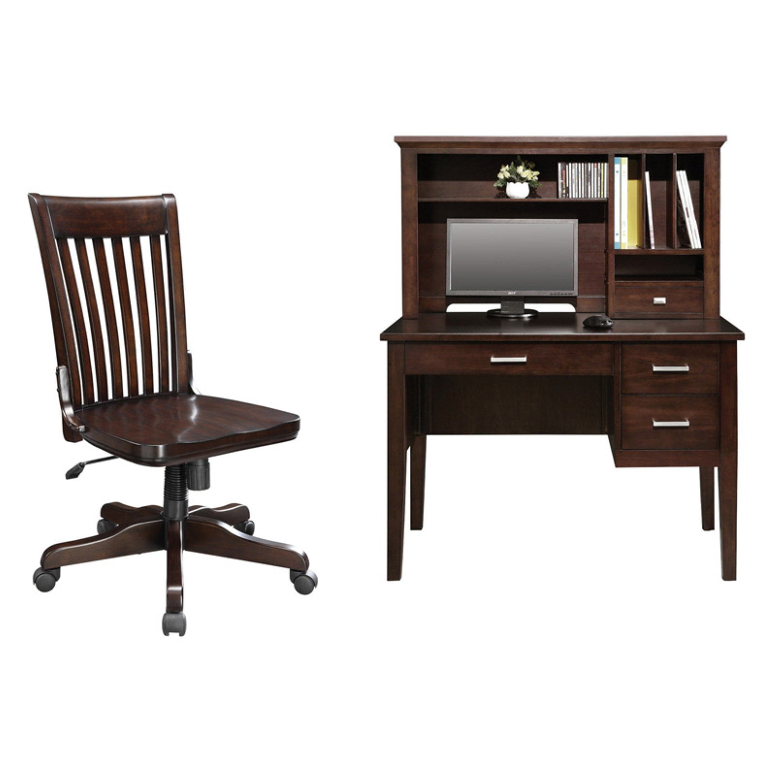 Winners Only Koncept 42 In Desk With Optional Hutch Amp Chair