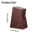 thumbnail image 3 of MOQIN Universal Knife Block without Knives, Wood & Plastic Stand for Utensils | Countertop Storage Rack | Knife Block Organizer | Space Saver | Modern Kitchen Accessories, 3 of 5