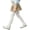 White, variant on Bixock Toddler Girls Leggings Warm Knit Pantyhose Tights Footless Elastic Waist Bow Solid Color Soft Stretch Dance Training Indoor Casual Wear Size 4-5Years