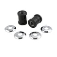 thumbnail image 5 of VPZMT Kit de amortiguador de bujes elevadores de manillar de poliuretano para Harley Davidson Big Twin Dyna 1973-2018 Sportster 1973-2003 (estilo-negro), 5 of 5