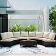 thumbnail image 4 of Lightweight PE rattan, washable covers / Enjoy coffee in the outdoor patio, 4 of 7