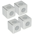 thumbnail image 2 of Uds bloque de conexión de ángulo recto perfiles de aluminio conector de ajuste suministros industriales estándar europeo 40 2 vías, 2 of 8