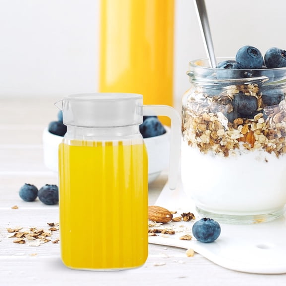 FESTFENDS Pitcher With Lid Transparent 1Set