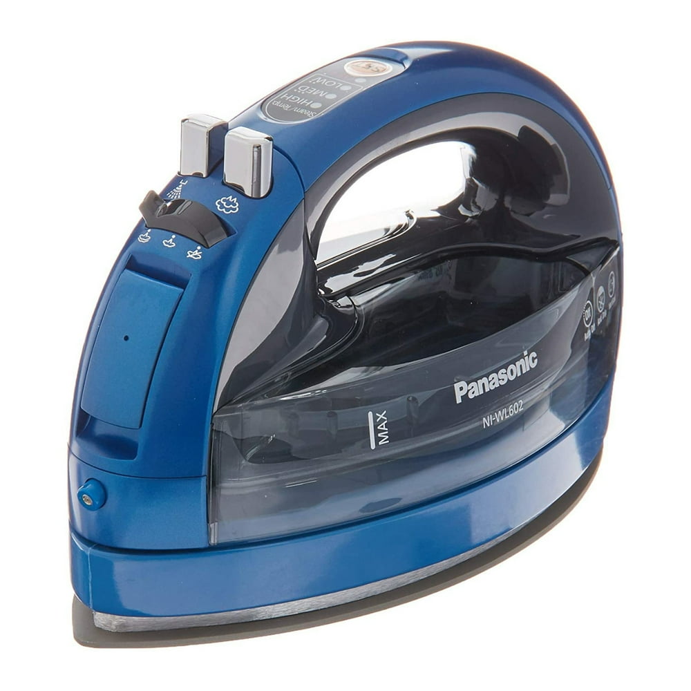 Panasonic Cordless 360Degree Freestyle Steam/Dry Iron (Blue) Walmart