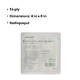 thumbnail image 3 of McKesson X-Ray Detectable Gauze Sponges, 16-Ply - Sterile, 4 in x 8in, 10 per Pack, 80 Packs, 800 Total, 3 of 9