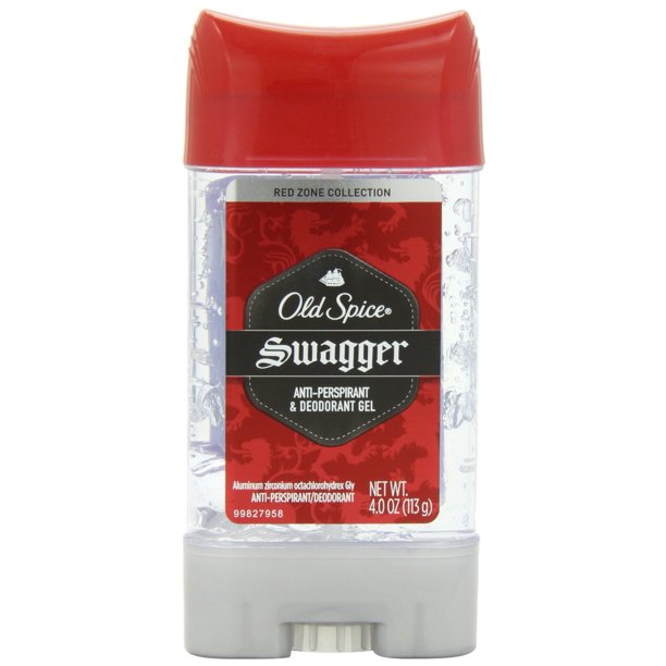Old Spice Red Zone Gel Antiperspirant Deodorant Gel Swagger 3.8 oz