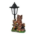 thumbnail image 1 of asddcavvf Solar Powered Dog Statue Outdoor Garden Resin Pet Sculpture for Patio Backyard Housewarming, 1 of 6
