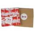 thumbnail image 4 of Soimoi Tie Dye Print&nbsp;Precut 5-inch Cotton&nbsp;Fabric&nbsp;Quilting&nbsp;Squares&nbsp;Charm Pack DIY Patchwork Sewing Craft-Red, 4 of 5