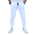 thumbnail image 1 of Jogger cargo de gabardina stretch John Silver Corte skinny color blanco, 1 of 3