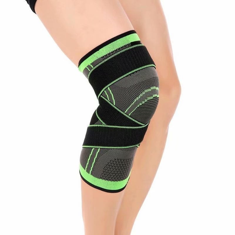 Knee Brace Compression Knee Sleeve,Adjustable Knee Pad,Adjustable Compression Straps Breathable Knee Brace Support Pad for Joint Pain and Arthritis Relief