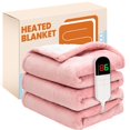 thumbnail image 1 of Manta térmica PTQ Electric Frannel & Sherpa 150x210 cm Rosa, 1 of 9