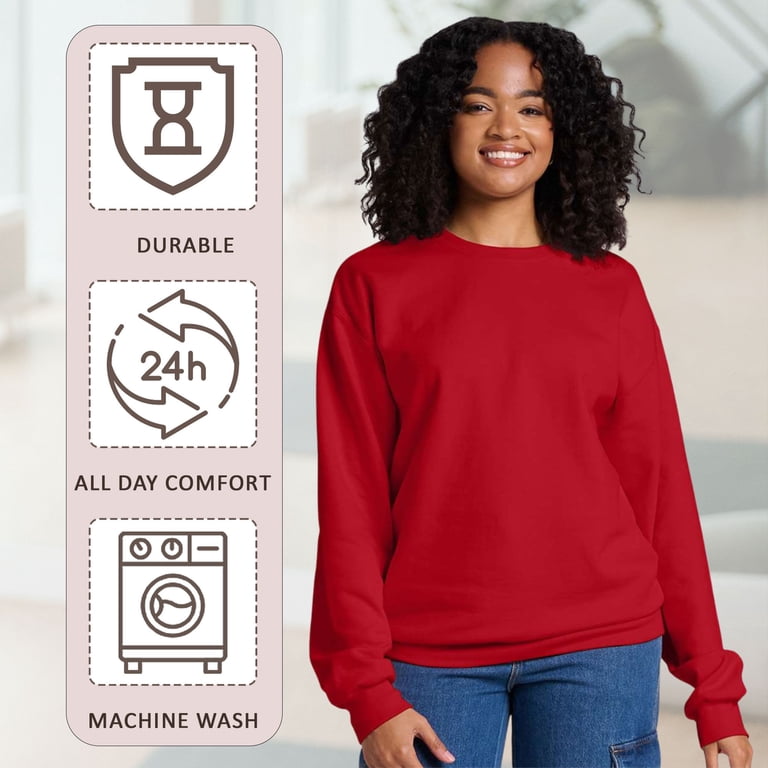 Unisex Ultimate CVC Crewneck Sweatshirt, 60/40 Cotton/Polyester