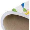 thumbnail image 6 of Coolnut Lightweight Soft Area Rugs 31x20 Inch, Beautiful Parrot Flowers Floor Mat Doormat for for Rooms Entrance Hardwood Floor Living Room 2'7" x 1'8"） Nursery Rugs, 6 of 6