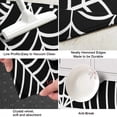 thumbnail image 3 of Black Halloween Spider Webs Kitchen Rug Mat,Kitchen Runner Rugs Non Skid Washable,Decorative Kitchen Floor Mats for Kitchen,Sink,Laundry,17"X47", 3 of 5