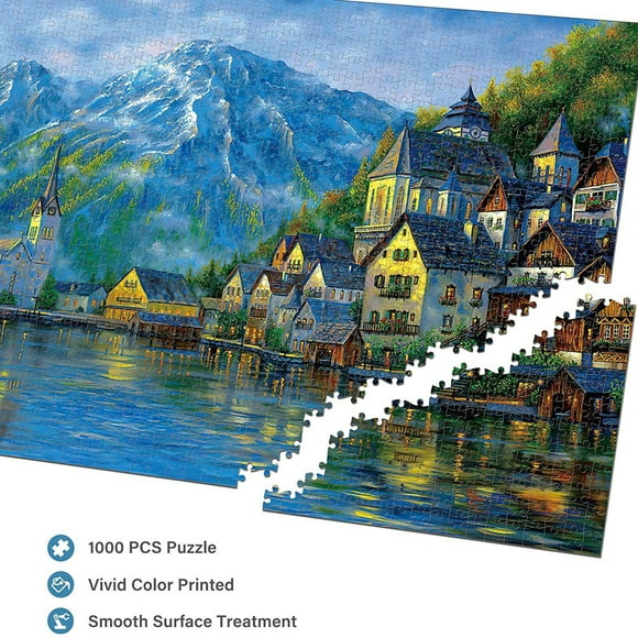 TechWave Adult DIY Pattern Picture Puzzle Home Game 1000 Pieces Bradenton Talking Number 35 Piece Counties Lowercase Name Ornithology Twain Harte Synonyms Books Constitution Footloose Blockbuster 6