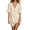 Beige, variant on Qiopertar Summer Dresses for Women Boho Vacation Beach Dress Button Down V Neck Short Sleeve Loose Flowy Slit Casual Party Sundress, Beige XXL