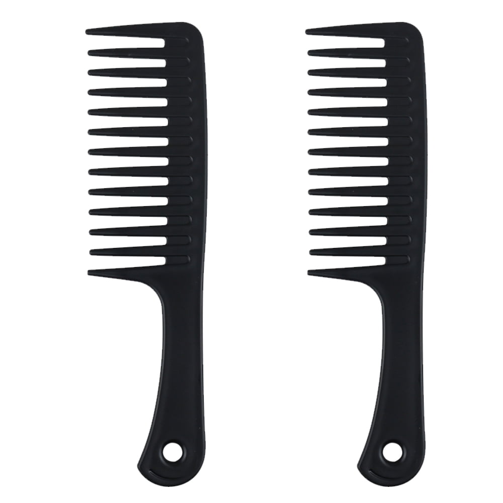 Large Hair Detangling Comb, Wide Teeth for Thick Curly Wavy Hair. Long