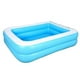 thumbnail image 2 of Piscina piscina Piscina familiar rectangular para niños, fácil de instalar piscina sobre el piscina jardín El 128x85cm, 2 of 9