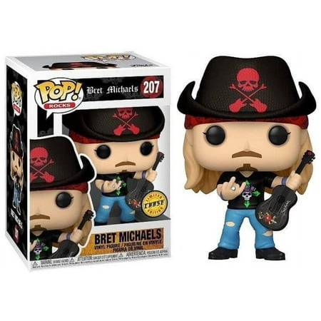 Funko POP! Rocks CHASE Bret Michaels #207 [Hat]