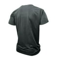 thumbnail image 4 of Mens Big and Tall Henley Shirt, Short Sleeve Shirts for Men Summer Casual Vintage Solid Color Button Up Crewneck T-Shirts with Pockets, 4 of 5