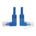 thumbnail image 1 of Tripp Lite Câble Ethernet UTP Moulé Cat6 Up/Down-Angle (RJ45 Up-Angle m à RJ45 Down-Angle m), Bleu, 10 Pieds - Câble Patch - RJ-45 (m) Down-Angle à RJ-45 (m) Up-Angle - 10 Pieds - UTP - CAT 5/5e/6 - Moulé, Strié - Bleu, 1 of 5