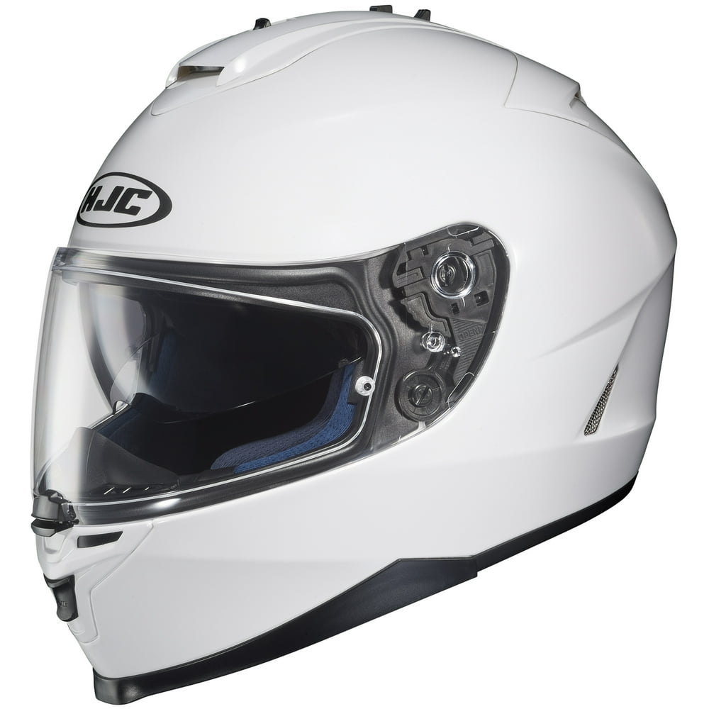 HJC IS17 Solid Color Helmets White XLG 0818010907
