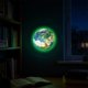 thumbnail image 1 of Vinilos decorativos luminosos de los continentes de la Tierra | Pegatinas fluorescentes para luz nocturna para sala de estar y dormitorio, 1 of 7