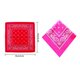 thumbnail image 4 of Naiovety Bandana pañuelo Unisex Hip Hop Banda para el cabello negra Pañuelo para el cuello Sombreros deportivos Muñequeras Cabeza Bufandas cuadradas Type7 NO7 Naiovety HA5742-05, 4 of 6