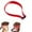 Red, variant on Adjustable Silicone Hair Clipper Guide - Neck Hair Trimming Tool, Hair Styling Aid for Adults, Soft Flexible Silicone, Easy Use, Travel & Home Hair Tool, Holiday Gift, Christmas, Thanksgiving, 1 Pac