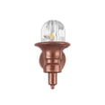 thumbnail image 2 of Moyic Lámparas de cuello de cisne de pared a escala 1:87, lámpara de diseño de tren de ferrocarril, decoración de luz decorativa Artesanía Marrón/Blanco cálido, 2 of 6