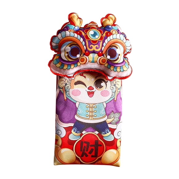 Rongfmy Chinese Lunar Year Red Envelopes Money for Festival Wedding Graduation Open 1 Eye 13x22cm