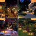 thumbnail image 5 of Solar Pathway Lights Outdoor -IP65 Waterproof Solar Powered Garden Lights, Long Last Auto On/Off Pathway Decor LED Landscape Lighting for Path Walkway Patio Yard Lawn, 5 of 7