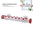 thumbnail image 4 of Hummingbird Feeder, Port d'Alimentation de Colibri de Style Trou de Fleur Durable pour Montage de Fenêtre Extérieur, 4 of 8