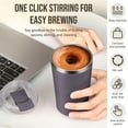 thumbnail image 2 of Livhil Self Stirring Mug, Electric High Speed Mixing Magnetic Self Stirring Coffee Mug, (Gray -13.5 oz ), 2 of 7