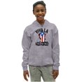 thumbnail image 4 of Viva La Puerto Rico Se Levanta Pride Zip Up Hoodie Men's Women's Brisco Brands S, 4 of 5