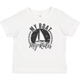 thumbnail image 3 of Inktastic My Boat My Rules Sailing Captain Boys or Girls Baby T-Shirt, 3 of 5