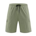 thumbnail image 4 of JTieacloth Men's Cargo Short Casual Cotton Shorts Work Short For Outdoor Short Mens Loose Cargo Shorts Green, 4 of 7