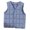 Blue, variant on WOYY Winter Boys Girls Thermal Down Vest V-Neck Sleeveless Puffer Jacket, Sizes 1-2T
