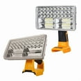 thumbnail image 3 of 8inches vertical For DW Multi-Functional LED Work Light Long-Range Spotlight with USB Port Torch Compatible with Dewalt 18V Lithium Battery Camp Light, 3 of 7