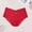 Red, variant on Womens Plus Size High Waisted Lace Panties - Seamless Stretch Lace Briefs White,Size 2XL