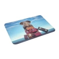 thumbnail image 2 of Fotbe Extra Durable Door Mat - Dirt Trapping Outdoor Welcome Mats - Non-Slip Outdoor Door Mats - Low Profile Front Door Mat - Indoor (16" x 24", Elephant Sits ), 2 of 9