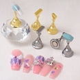thumbnail image 4 of 20 piezas soporte de exhibición de uñas soporte de práctica de uñas soporte de práctica de uñas magnético soporte de uñas DIY para uñas postizas herramienta de manicura uso en salón, 4 of 8
