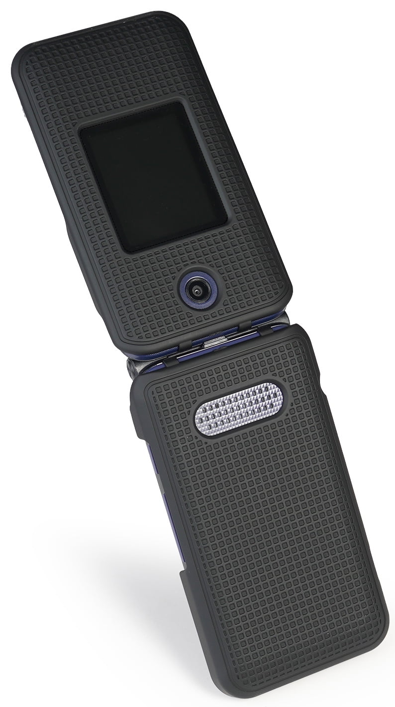 Case For Cingular Flip 4 Cricket Debut Case Nakedcellphone Black Protective Snap On Cover Grid Texture For Cricket Debut Flip U102ac At T Cingular Flip Iv Phone U102aa Walmart Com Walmart Com