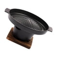 thumbnail image 1 of BBQ Grill One Person Alcohol Stove Lightweight Triangular Home Smokeless Alcohol Stove Furnace Tools Big, 1 of 9
