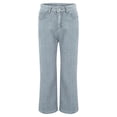 thumbnail image 5 of Women's Y2K High Waist Flare Jeans Stretchy Straight Leg Loose Fit Denim Pants Full Length Casual Long Jeans with Side Pockets Fall Trendy Street Clothes, 5 of 7