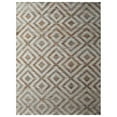 thumbnail image 5 of HAND WOVEN FLAT WEAVE KILIM JUTE ECO-FRIENDLY AREA RUGS - 6'x9', Rectangle Shape, White Beige Color, Geometric Pattern, High Pile, Natural Fiber, Handmade Area Rugs for Living Room (J00028), 5 of 5