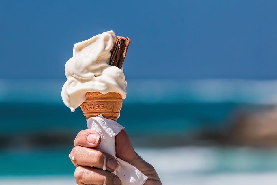 Poster 24/" x 36/" Ice Cream Cone
